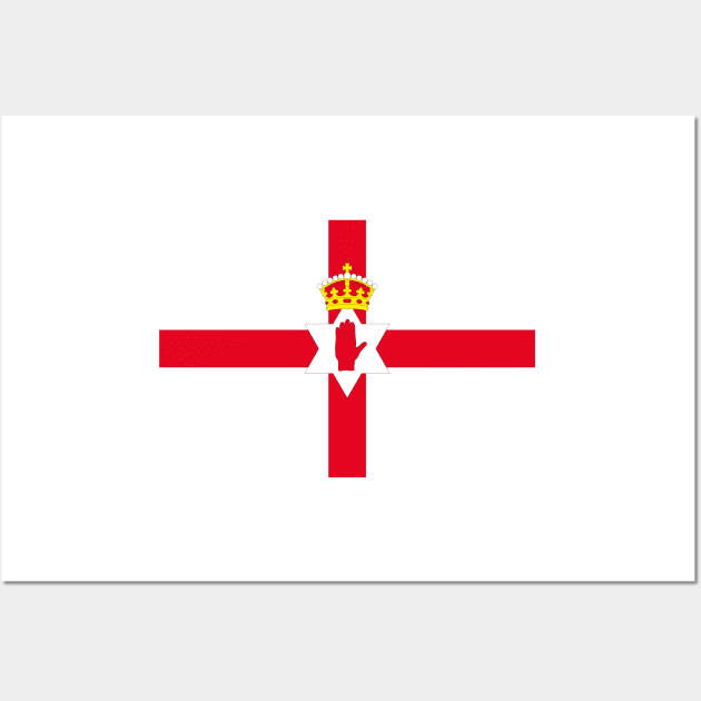 Northern Ireland National Flag Wall Art by Culture-Factory